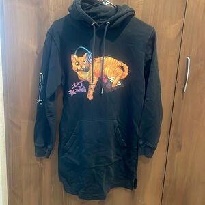 IAmMoshow The Cat Rapper Hoodie Dress